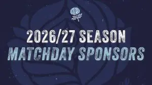 26-27 Matchday Sponsors - Article Header